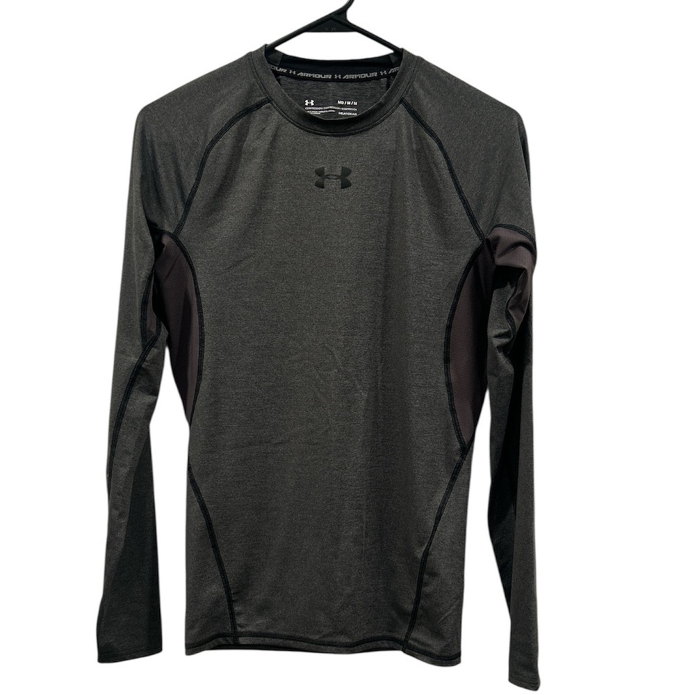 Under Armour Men's Charcoal Long Sleeve Tee
